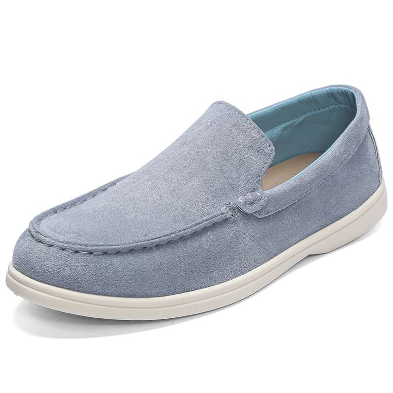 Men's Suede Slip-On Loafers – Breathable Mesh Lined, Lightweight & Versatile Casual Shoes for Summer, photo 8