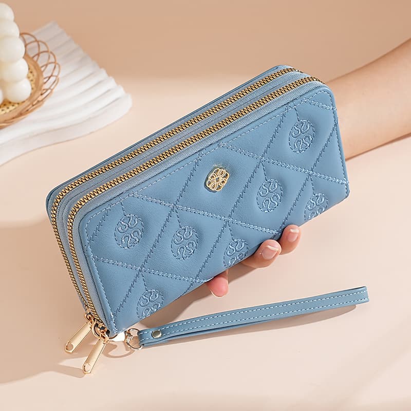 Women's Wallets: Luxurious Card Holders, New Large-Capacity Clutch Bags, Double-Zipper Wallets—Wholesale Women's Handbags, photo 2