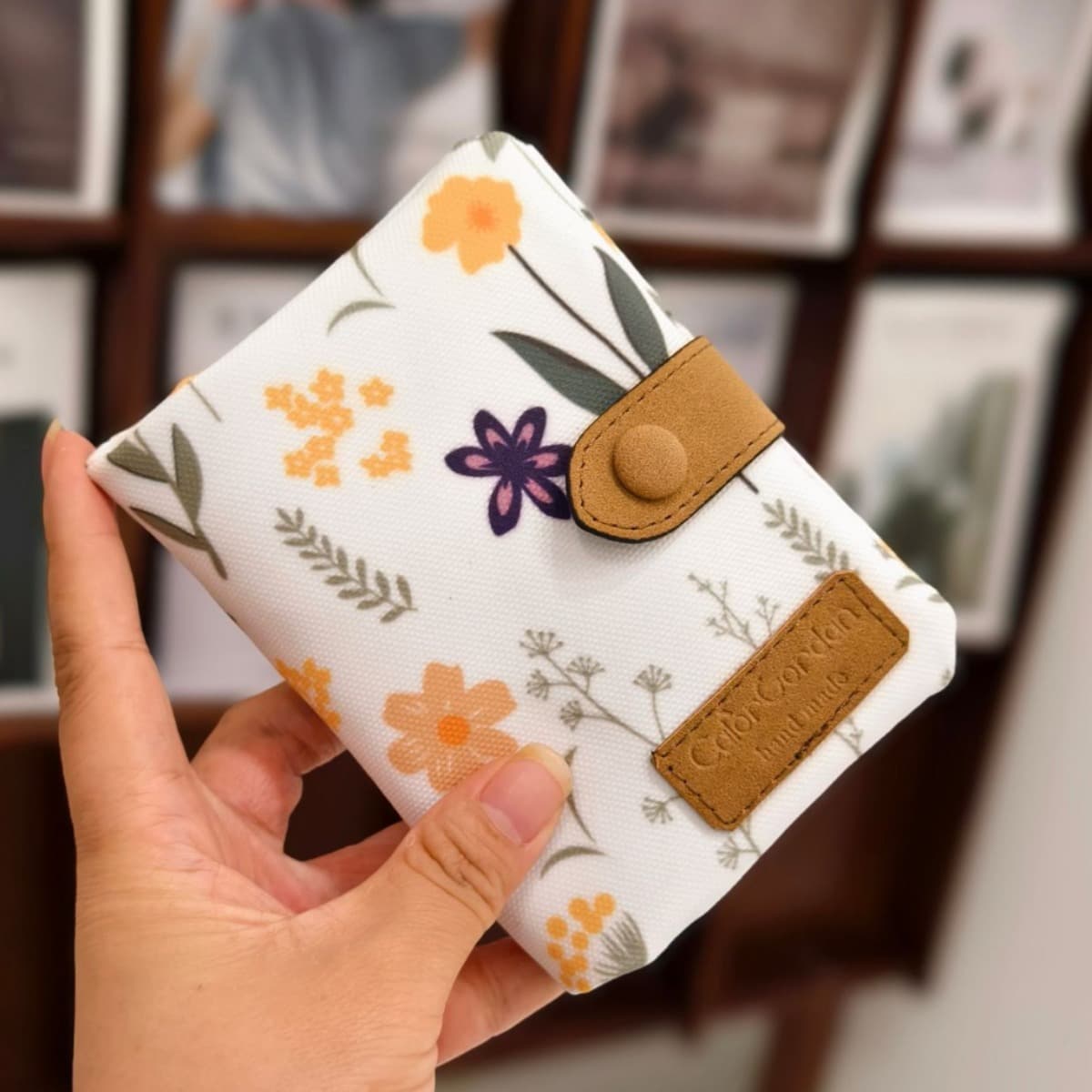 Multifunctional Korean-Style Fashionable Women's Wallet: Tri-fold Handbag with Multiple Card Slots, Matte Finish, Versatile, Short Design, Coin Pocket, photo 9