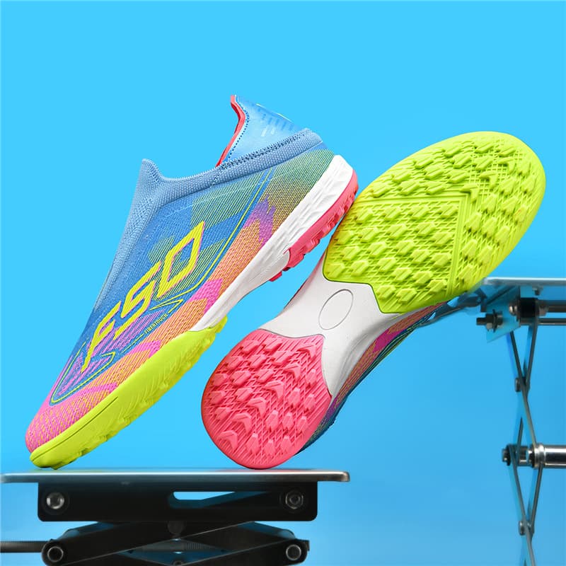 Seamless Flyknit Football Boots for Men – TPU Turf Shoes for Matches & Training, photo 9
