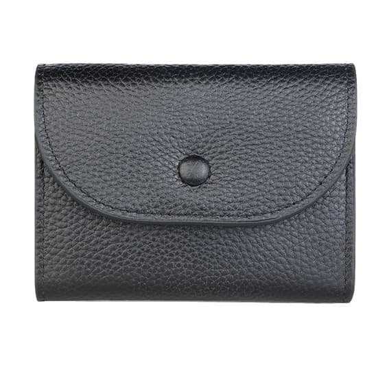 2-in-1 Mini Coin Pouch & Card Holder Wallet – Waterproof PU, Ultra-Lightweight Theft-Resistant, Unisex Black/Brown, photo 5