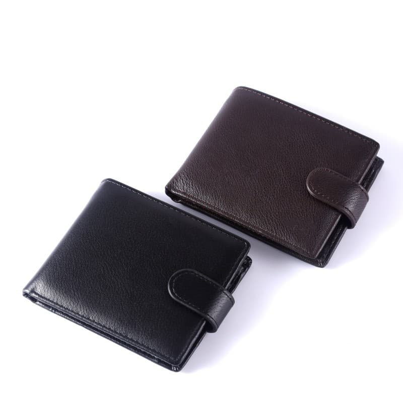 Pilus Compact Men's Wallet – Large Capacity PU Card Holder & Billfold with Embossed Lychee-Pattern Finish, photo 4