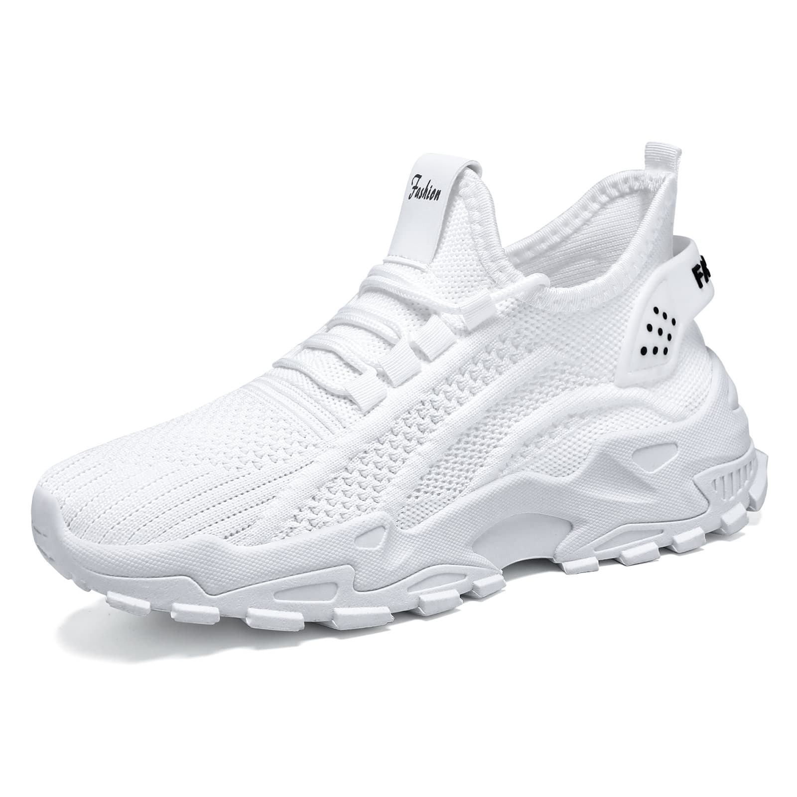 Plus-Size Women's Lightweight Sneakers – Breathable Knit Low-Top Lace-Up Shoes with Height-Boosting Sole, Sizes 36-43, 10 Colors, photo 5