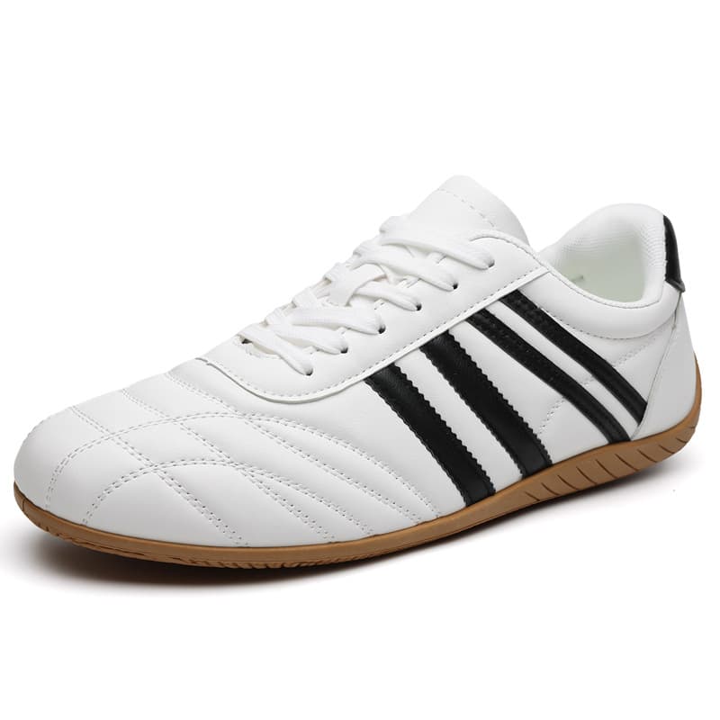 Chunky-Sole White Sneakers for Men — Lightweight Lace-Up Casual Shoes with Stylish Athletic Forrest Gump Design, photo 5