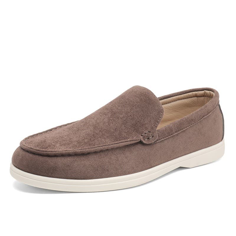 Men's Suede Slip-On Loafers – Breathable Mesh Lined, Lightweight & Versatile Casual Shoes for Summer, photo 2