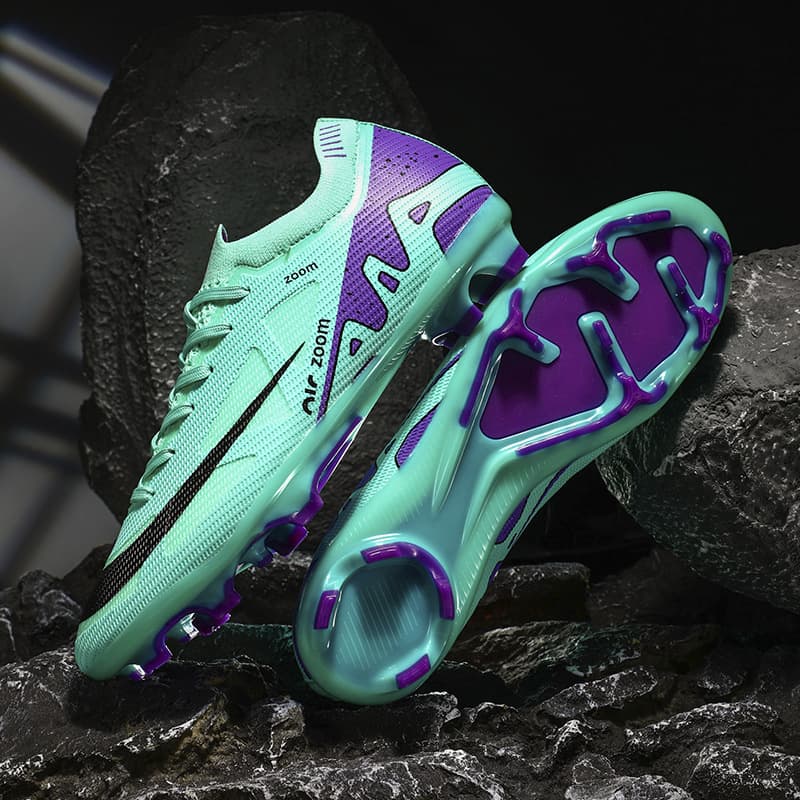 Men's and Women's FG Soccer Cleats: Non-Slip, Comfortable, 5-a-side Soccer Shoes—Ultra-Lightweight, Breathable, for Training and Matches on Grass and Turf (TF), photo 3