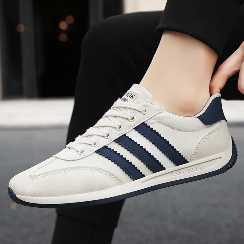 New 2025 Cross-Border Men's Shoes: New Spring Casual White Sneakers with Non-Slip Soft Soles—Versatile Running and Sports Sneakers, photo 6