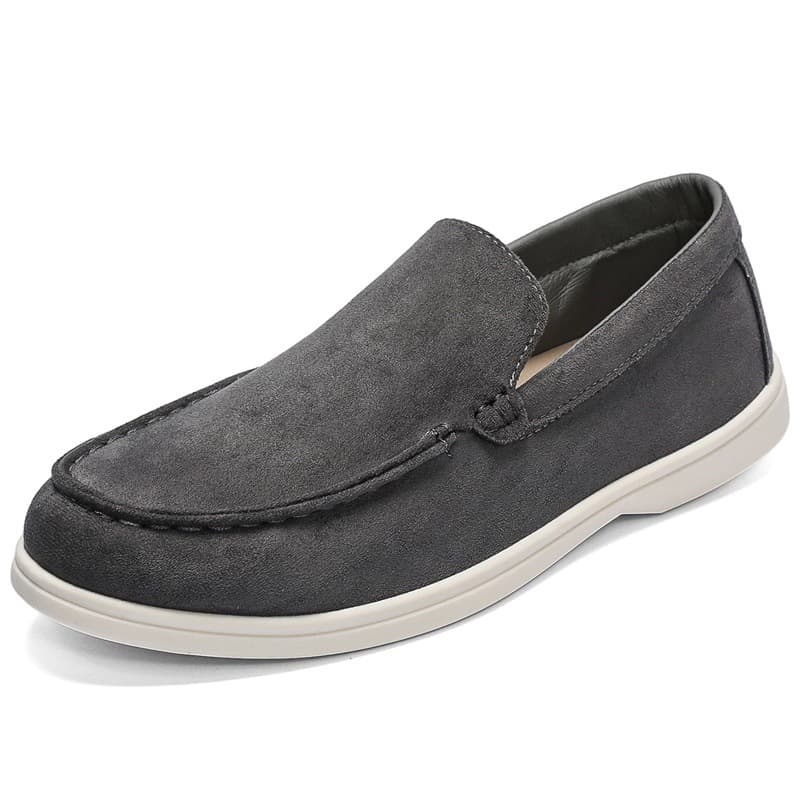 Men's Suede Slip-On Loafers – Breathable Mesh Lined, Lightweight & Versatile Casual Shoes for Summer, photo 7