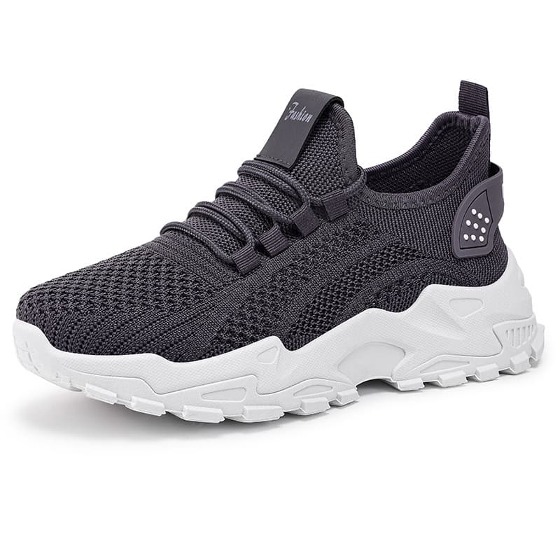 Plus-Size Women's Lightweight Sneakers – Breathable Knit Low-Top Lace-Up Shoes with Height-Boosting Sole, Sizes 36-43, 10 Colors, photo 8
