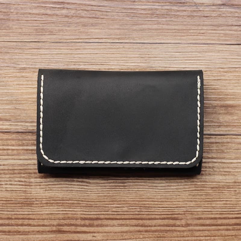 Crazy Horse Wallet, Pickup-Style Bag, Women's Credit Card and Debit Card Holder, Genuine Leather-Look Coin Purse, Men's Vintage Business Card Holder, photo 6