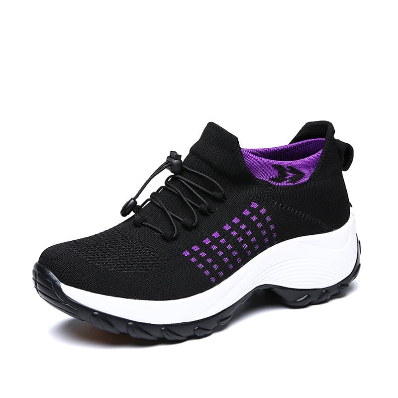 Socks, Cross-Border Shoes & Socks, Rocker Shoes, Athletic Shoes, Fly Athletic Shoes, Best-Selling Knitted 2022 Shoes, Thick-Soled New Spring Women's Shoes, photo 9