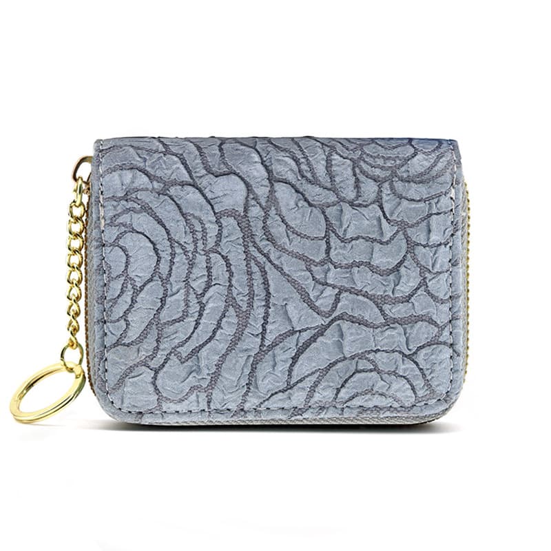 Women's Floral Accordion Card Holder – Large Capacity 9-Slot Card Case with Theft Protection, Compact Short Wallet for Everyday Use, photo 7