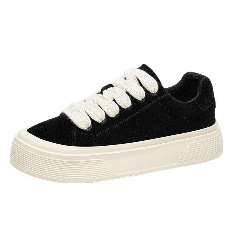 2026 New Vintage Two-Tone Chunky-Sole Height-Boosting Men's Skate Shoes: Versatile, Breathable, Athletic, Casual, and Trendy "Dad Shoes", photo 5