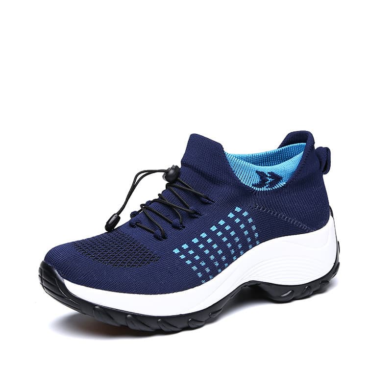 Socks, Cross-Border Shoes & Socks, Rocker Shoes, Athletic Shoes, Fly Athletic Shoes, Best-Selling Knitted 2022 Shoes, Thick-Soled New Spring Women's Shoes, photo 2