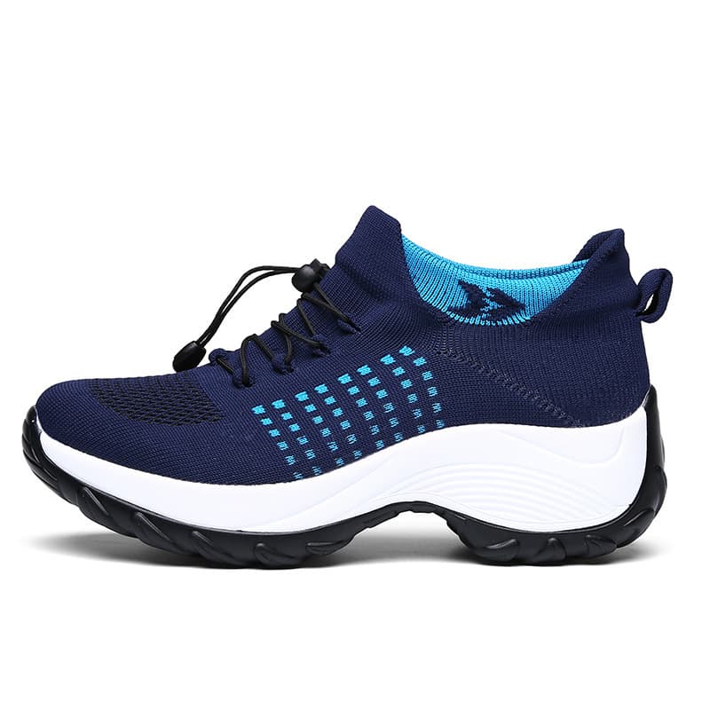 Socks, Cross-Border Shoes & Socks, Rocker Shoes, Athletic Shoes, Fly Athletic Shoes, Best-Selling Knitted 2022 Shoes, Thick-Soled New Spring Women's Shoes, photo 5