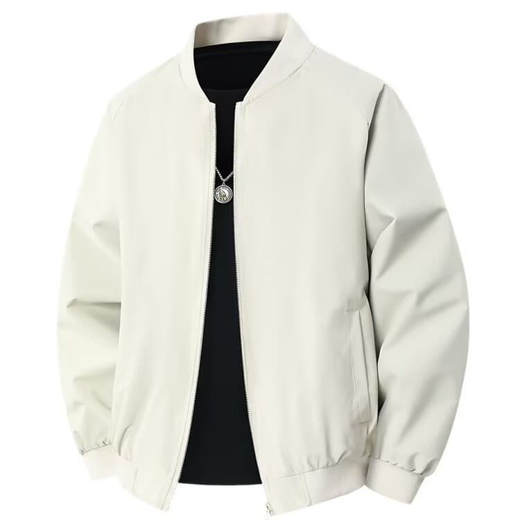 Cross-Border Jacket, Fall Men's Baseball Jacket, Trendy Brand, Casual Pilot Jacket, Solid-Color Men's Youthful Casual Jacket, photo 3