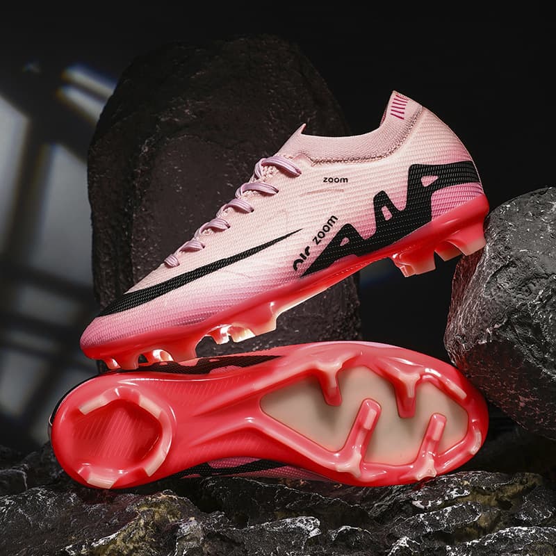 Men's and Women's FG Soccer Cleats: Non-Slip, Comfortable, 5-a-side Soccer Shoes—Ultra-Lightweight, Breathable, for Training and Matches on Grass and Turf (TF), photo 4