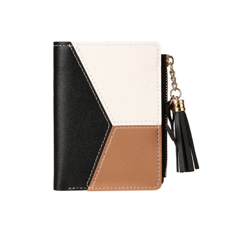 New Slim Wallet for Women: Korean-Style, Portable, Bi-Fold, Short, Zipper Coin Purse with Large Capacity and Multiple Card Slots, photo 8