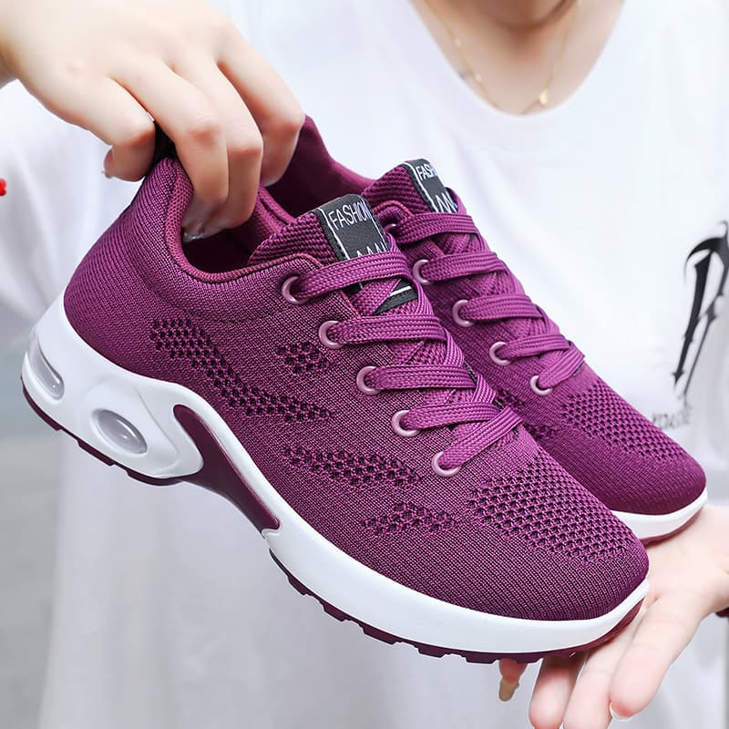 Women's Breathable Mesh Running Shoes – Lightweight Air-Cushioned Sneakers with Soft Sole, photo 3