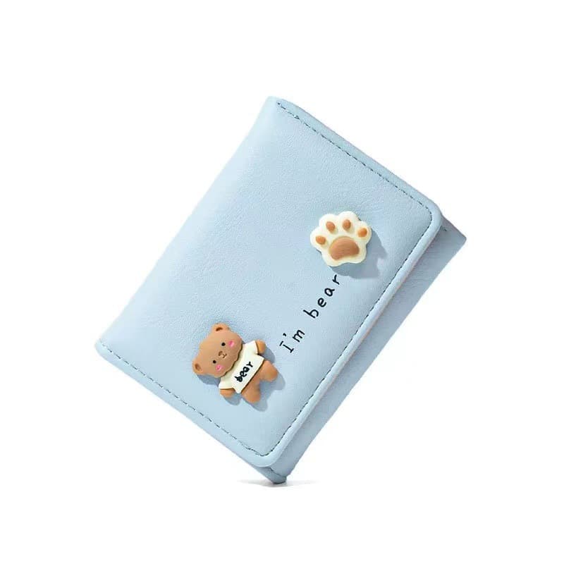 Korean-Style Women's Wallet: Short, Simple, Student-Friendly, Multiple Card Slots, Clutch, New Arrival, Coin Purse, Wholesale, Stylish, photo 6