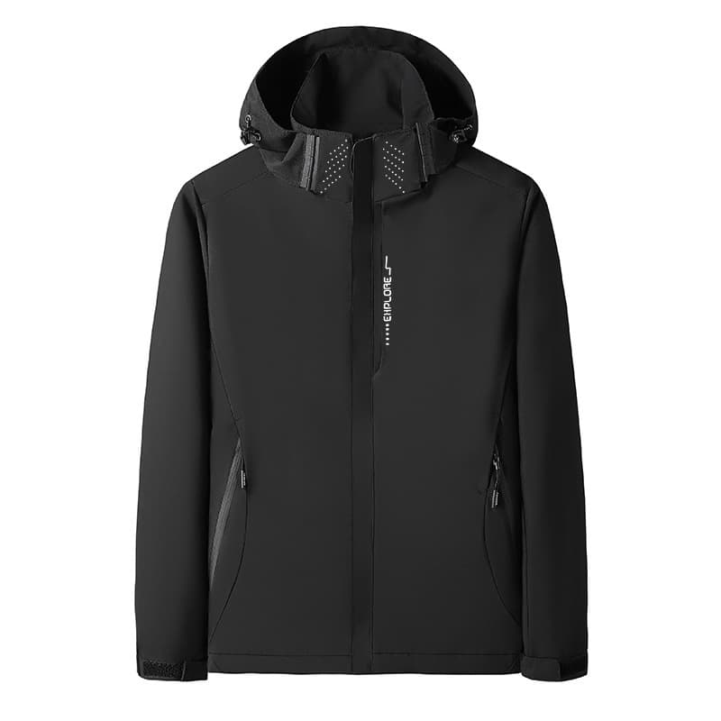 Men's Windbreaker: Spring/Fall Men's 3-in-1 Casual Jacket, Waterproof Sports Jacket, Versatile Outerwear, Men's Baseball Jacket, photo 5