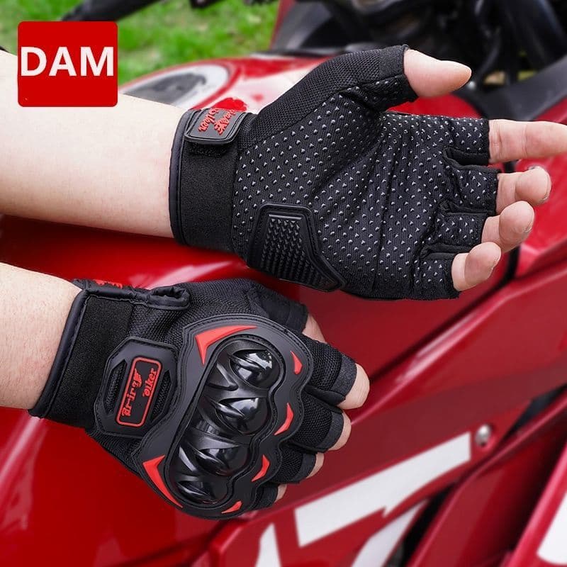 Men's Summer Motorcycle Riding Gloves—Full-Finger, Breathable, Summer Motorcycle Gloves, Impact-Resistant, Bicycle Gloves, Windproof, photo 4
