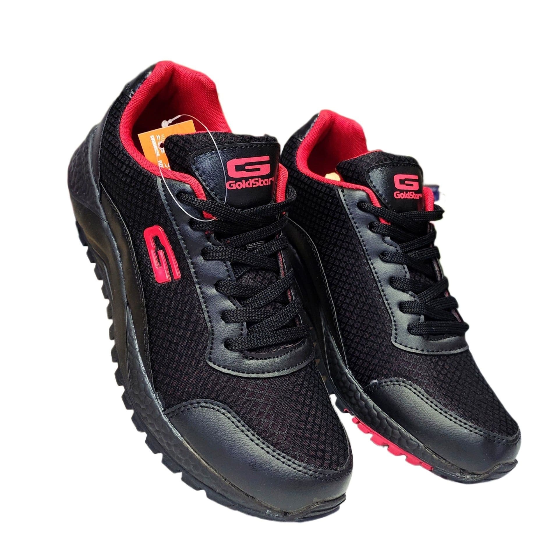 Goldstar G10-G404 Black Red Sports Shoes for Men