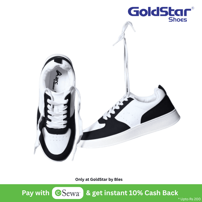 Goldstar Shoes Ax-1/C white/black Arc Series White
