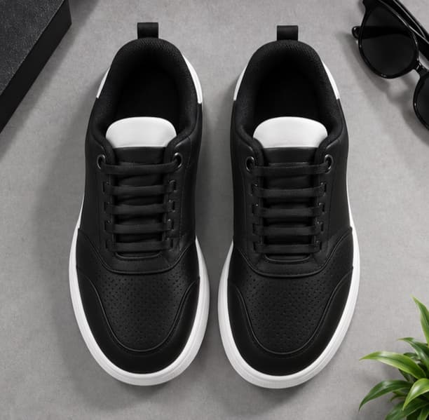 GoldStar AX-1GV Black Casual Sneakers for Men