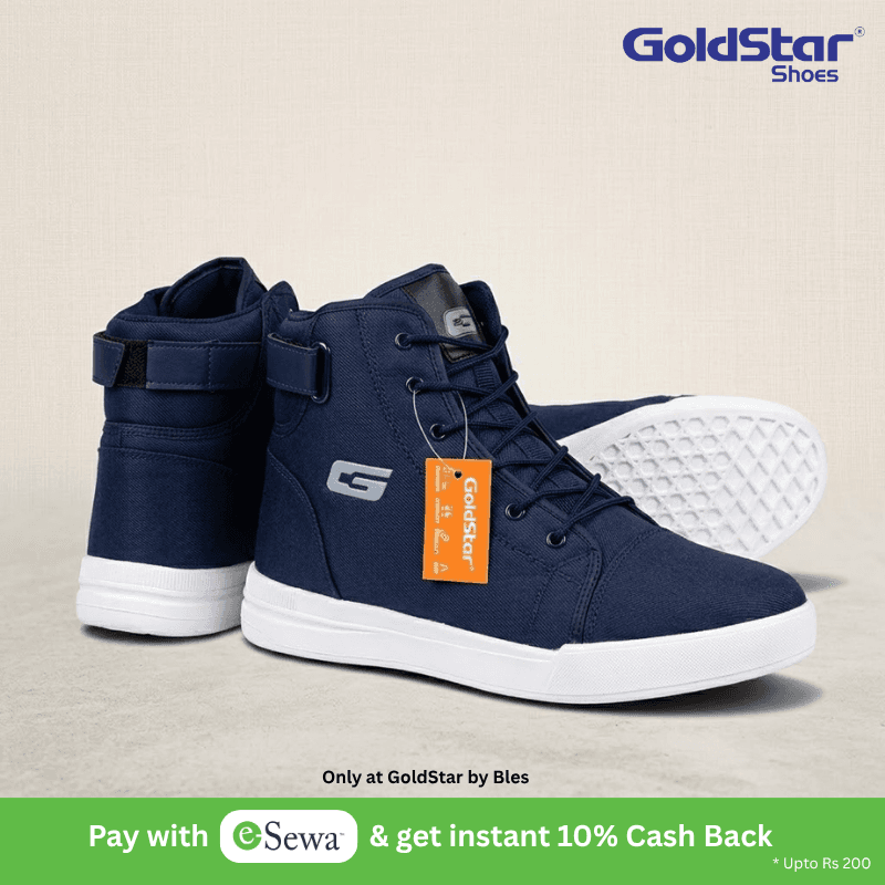 Goldstar G10-904 High Top Sneakers (Dark Navy Blue)