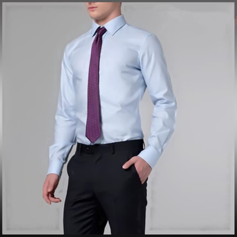 2026 Men's Business 100% Cotton Non-Iron Shirt jfelvls, photo 2