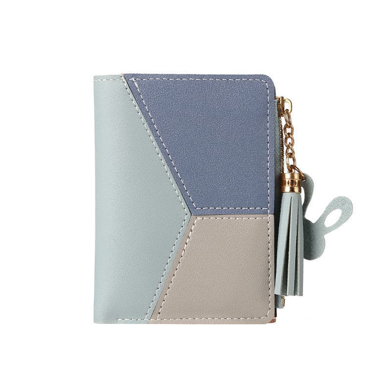 New Slim Wallet for Women: Korean-Style, Portable, Bi-Fold, Short, Zipper Coin Purse with Large Capacity and Multiple Card Slots, photo 7