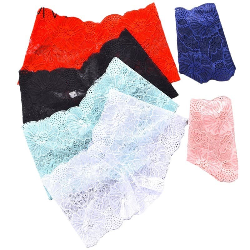 Low-rise Women's Lace Panties, 100% Cotton, Seamless, Breathable, Openwork Briefs, Solid-Color Women's Briefs, photo 5