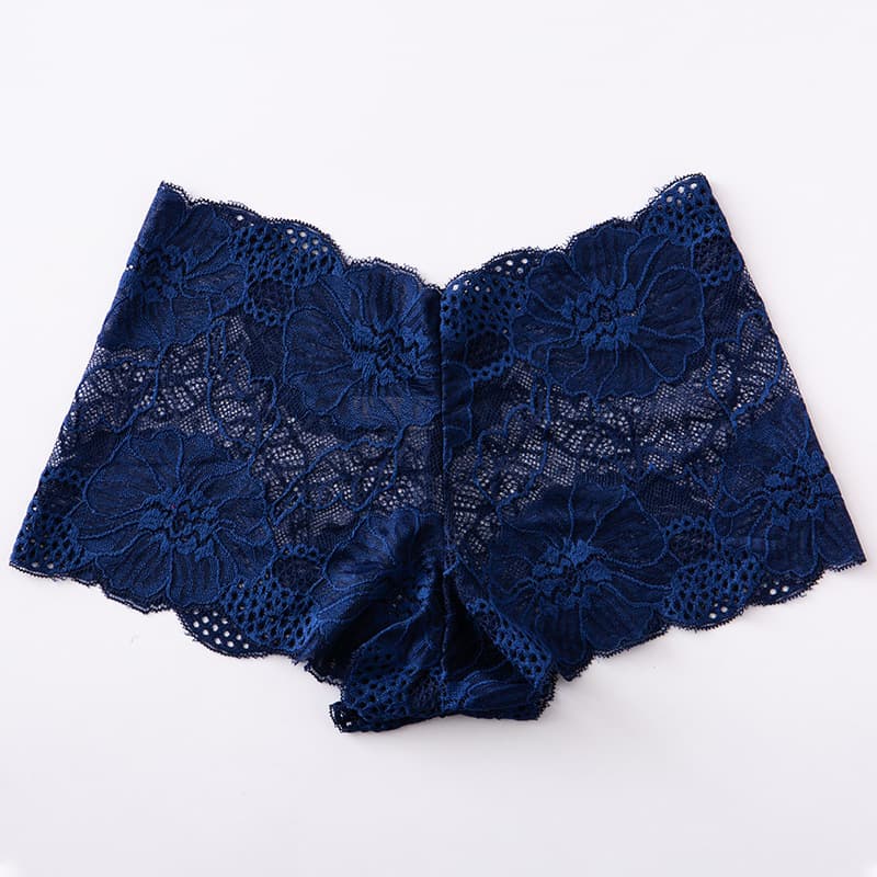 Low-rise Women's Lace Panties, 100% Cotton, Seamless, Breathable, Openwork Briefs, Solid-Color Women's Briefs, photo 6