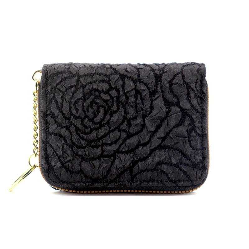 Women's Floral Accordion Card Holder – Large Capacity 9-Slot Card Case with Theft Protection, Compact Short Wallet for Everyday Use, photo 8