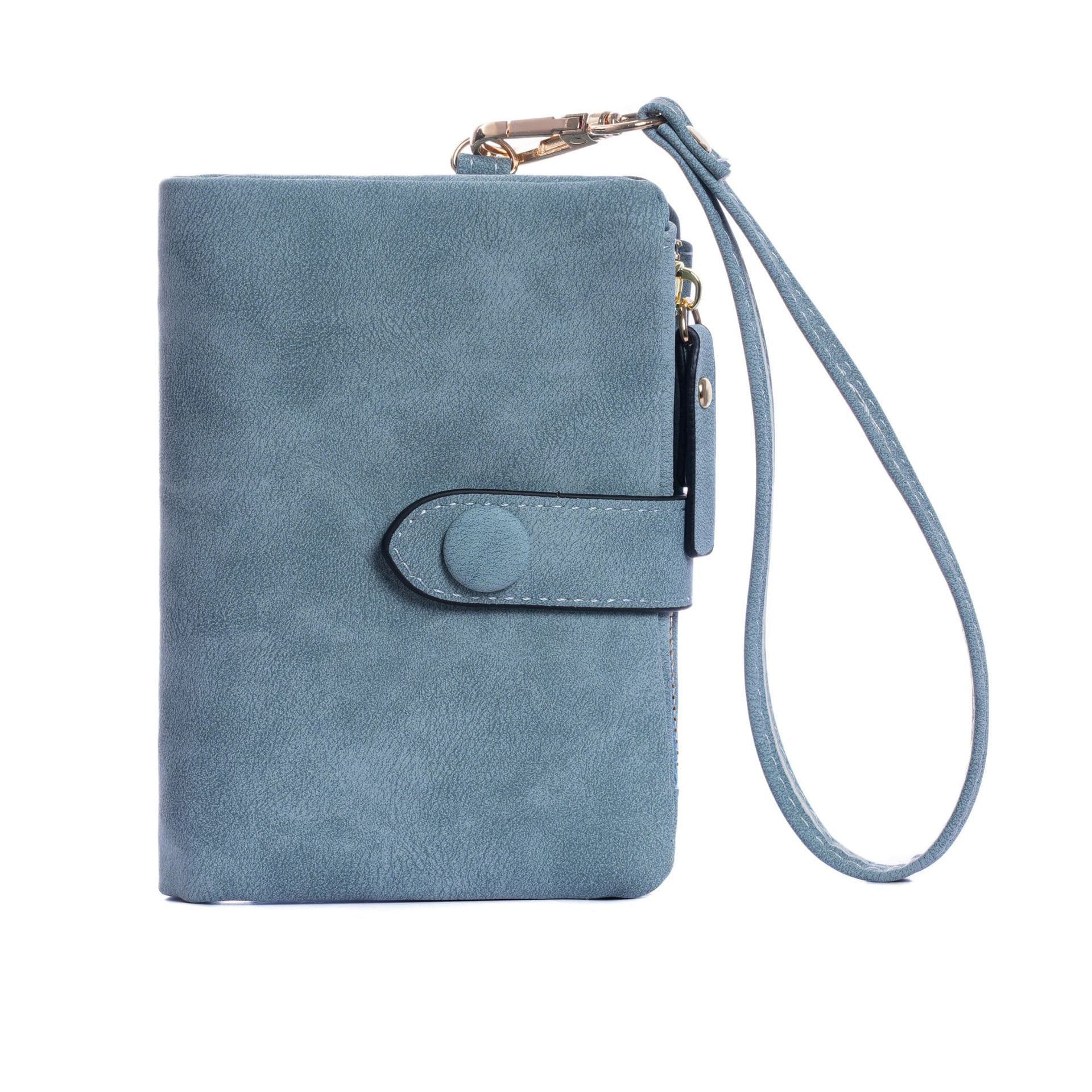 Enibe Women's Short Wallet – PU Leather, Solid Color, 8 Shades, Fraud Prevention, photo 8