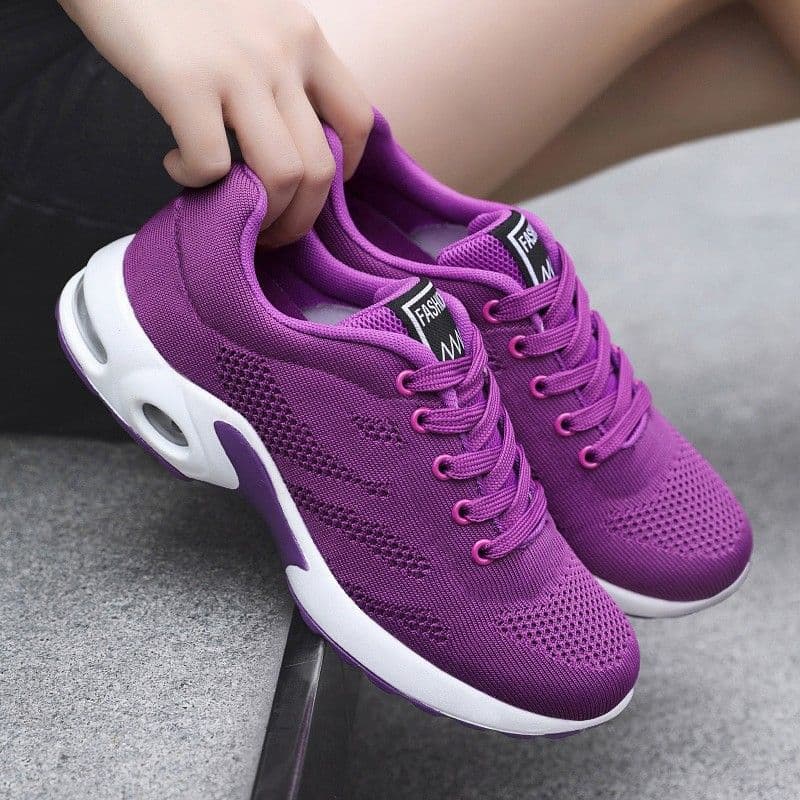 Women's Breathable Mesh Running Shoes – Lightweight Air-Cushioned Sneakers with Soft Sole, photo 2