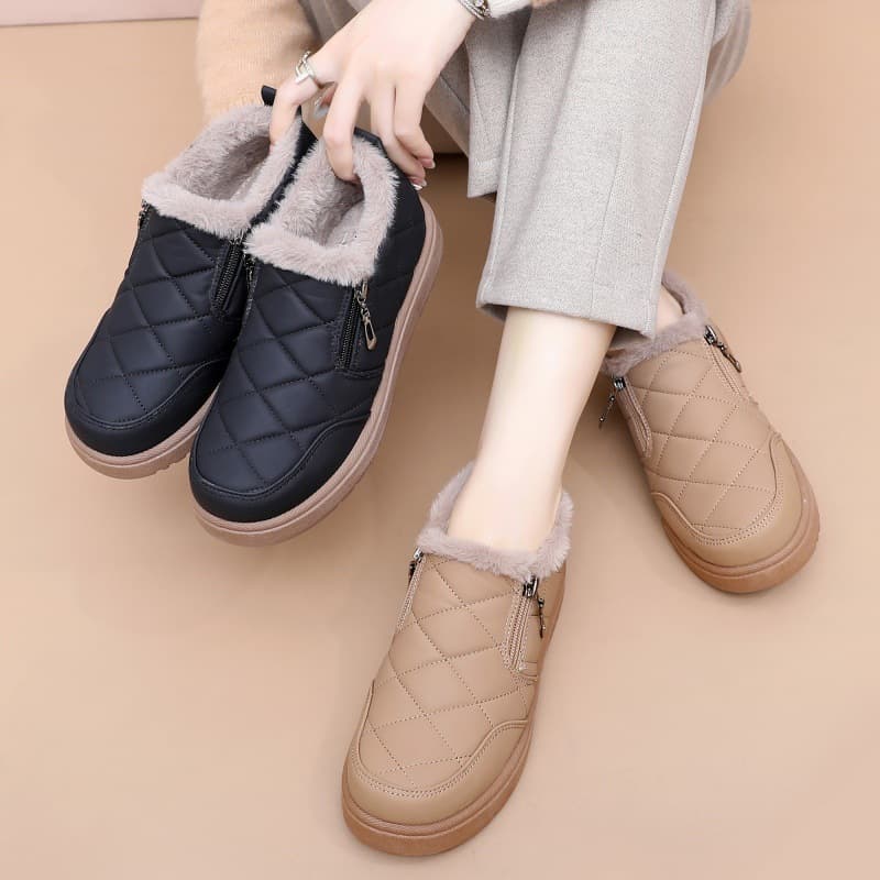 Kang Luo Women's Fleece-Lined Winter Boots – Warm, Non-Slip, Thick-Sole Snow Shoes, photo 2