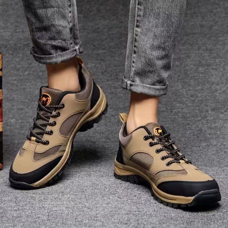 Men's Breathable Oversized Outdoor Hiking Boots – Lightweight Low-Top Walking Shoes for Casual & Trail Wear, photo 3