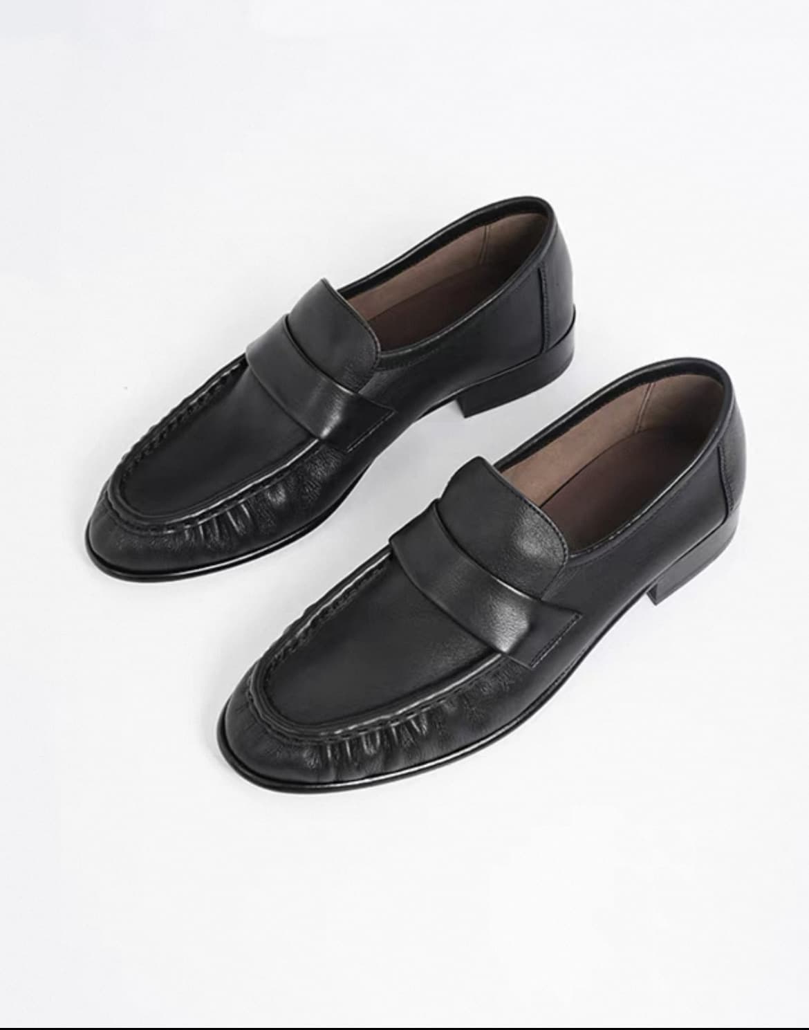 Women's Crocodile-Print Loafers – Flat British-Style Slip-On Shoes, PU Leather with Rubber Sole, photo 6