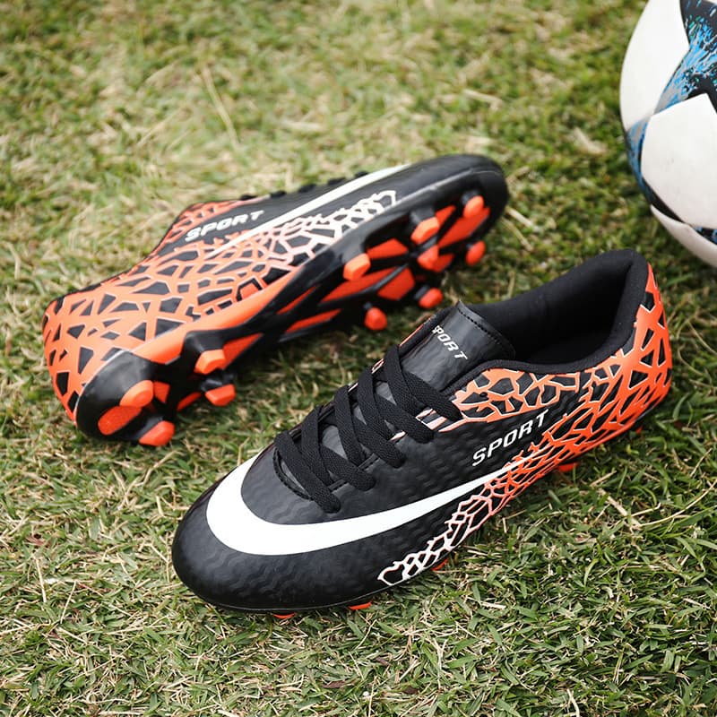 Low-Top AG Soccer Cleats for Men & Kids – Non-Slip Artificial Turf Shoes with Long & Short Studs, Breathable Mesh Upper, photo 2