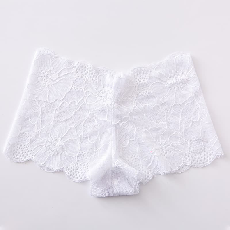 Low-rise Women's Lace Panties, 100% Cotton, Seamless, Breathable, Openwork Briefs, Solid-Color Women's Briefs, photo 7