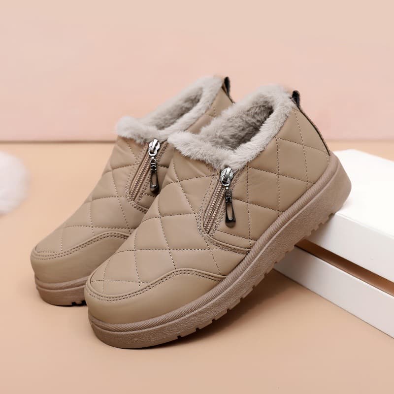 Kang Luo Women's Fleece-Lined Winter Boots – Warm, Non-Slip, Thick-Sole Snow Shoes, photo 6