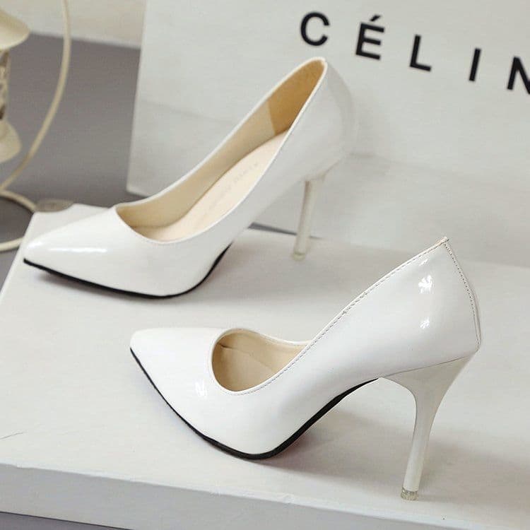 Women's Sexy Open-Toe High Heel Pumps with Red Sole – Pointed Toe, Thin Heel, Comfortable Daily Wear, photo 7