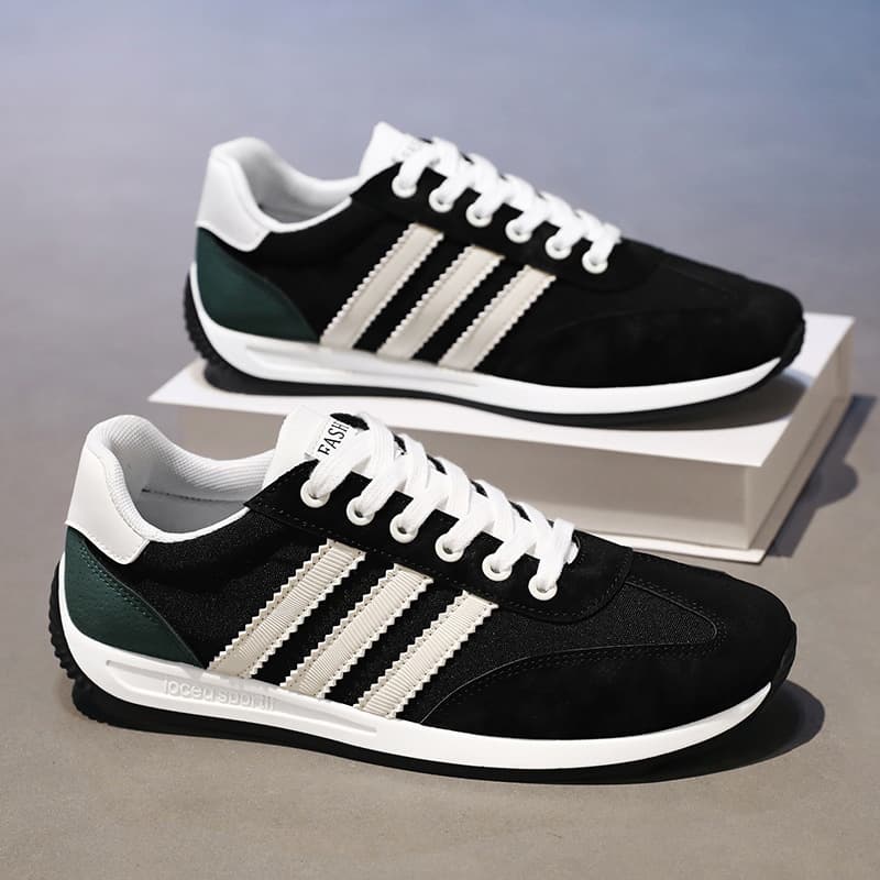 New 2025 Cross-Border Men's Shoes: New Spring Casual White Sneakers with Non-Slip Soft Soles—Versatile Running and Sports Sneakers, photo 4