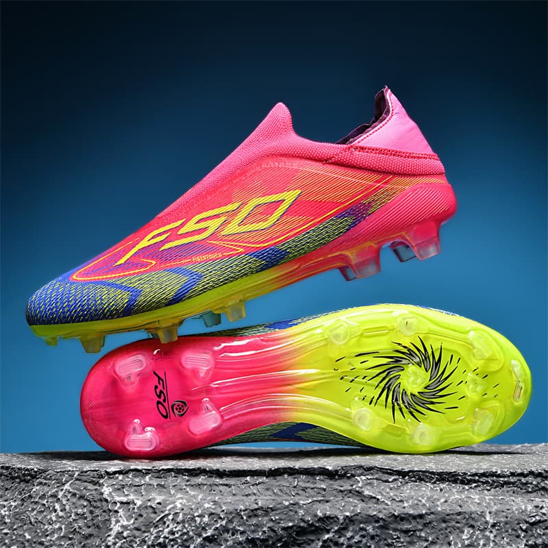 F50 Soccer Cleats with Short Studs – Lightweight TPU Upper, Rubber Sole, Front Strap | Unisex Competition & Training Shoes, photo 2