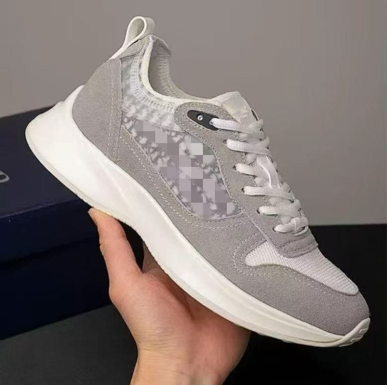 B25 Low-Top Unisex Sneakers – Breathable Color-Block Dad Shoes with Thick Non-Slip Sole, photo 4