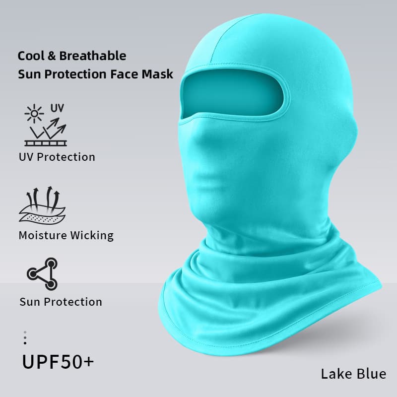 Full-Face Balaclava for Men & Women – UV Protection Breathable Lycra Mask for Cycling & Outdoor Sports, photo 6