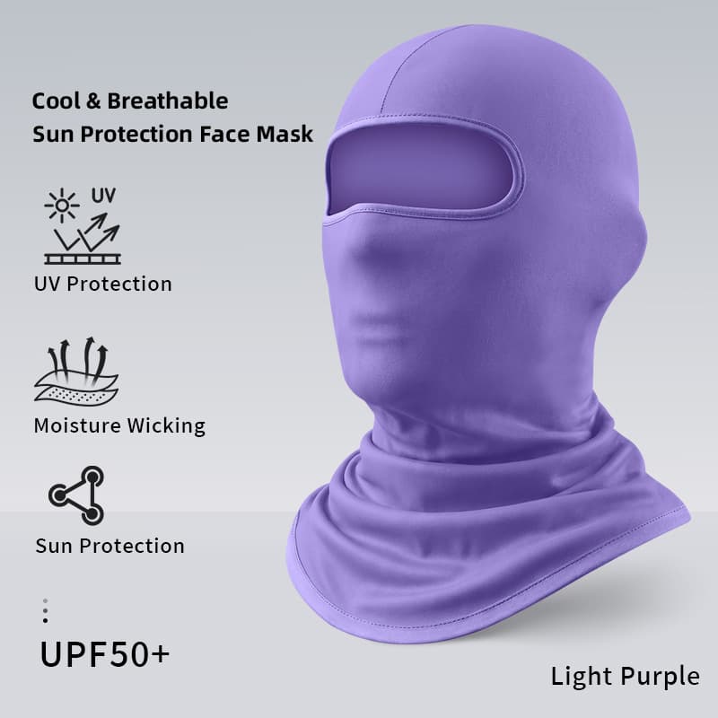 Full-Face Balaclava for Men & Women – UV Protection Breathable Lycra Mask for Cycling & Outdoor Sports, photo 8