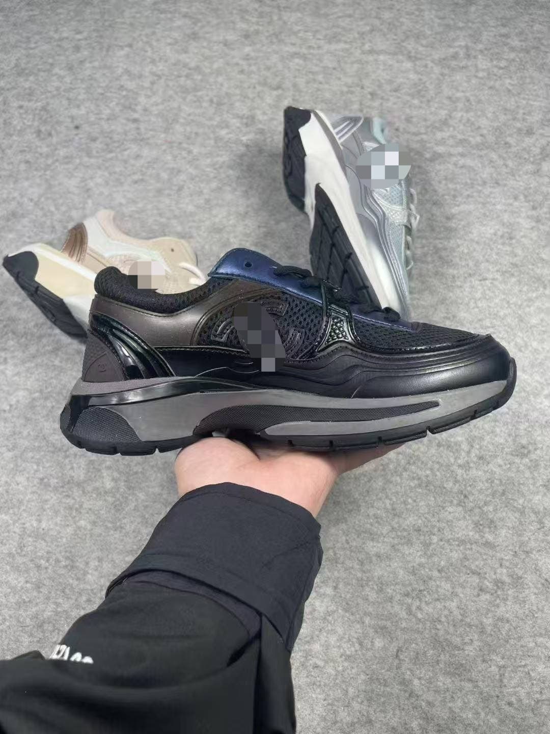 Unisex Chunky Dad Sneakers – Breathable Non-Slip Lace-Up Shoes with Height-Increasing Sole, Sizes 35-47, photo 7